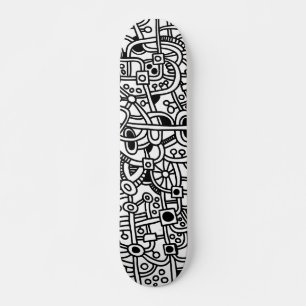 Metropolis I - On Wood Skateboard