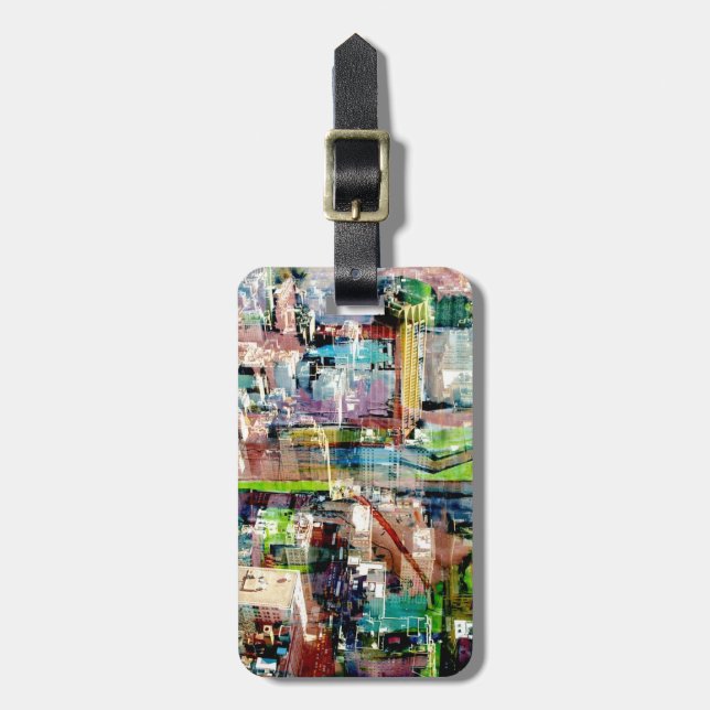 Metropolis II Luggage Tag (Front Vertical)