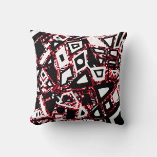 Metropolis in chaos cushion