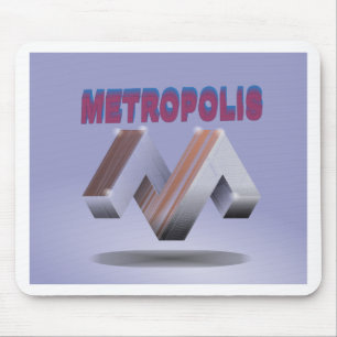metropolis mouse pad