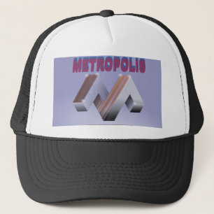 metropolis trucker hat