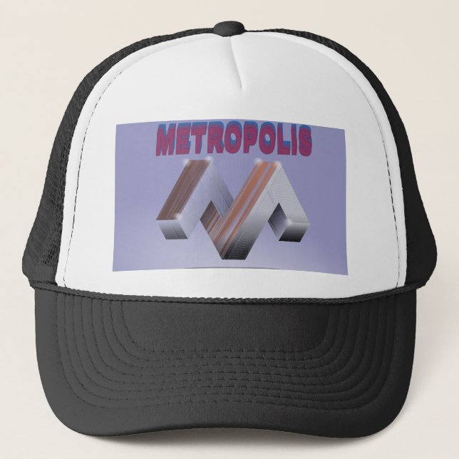 metropolis trucker hat (Front)