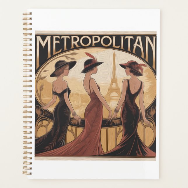 Metropolitan Art Nouveau Agenda (Front)