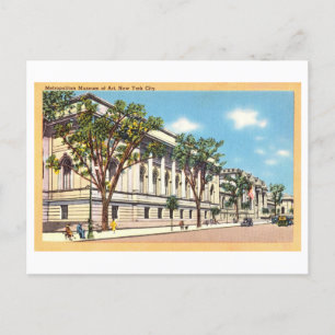 Metropolitan Museum of Art, New York City, Vintage Postcard