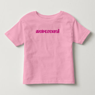 metrosexual - Customised Toddler T-Shirt
