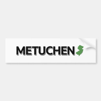 Metuchen, New Jersey Bumper Sticker