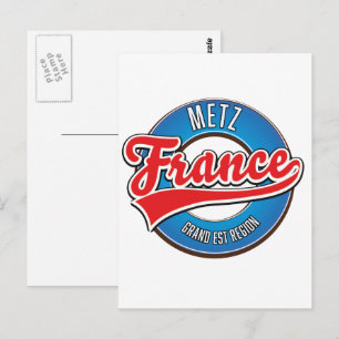 Metz Grand Est region France Postcard