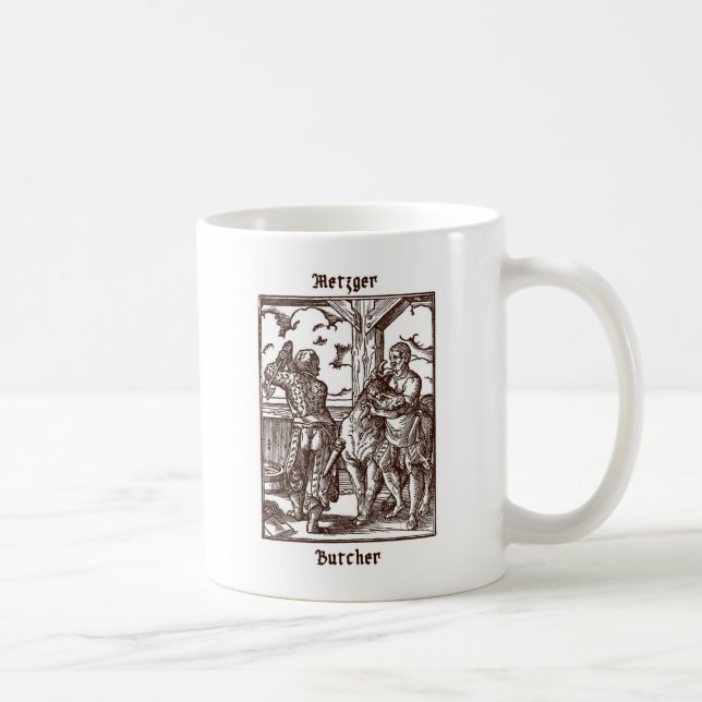 Metzger - Butcher Coffee Mug (Right)