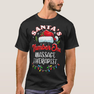 Meuse Christmas Gift Santas Number One Mage Theras T-Shirt