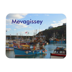 Mevagissey Cornwall England Magnet