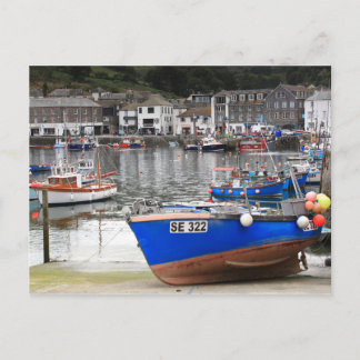 Mevagissey in Cornwall Postcard