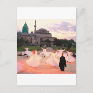 mevlana konya postcard