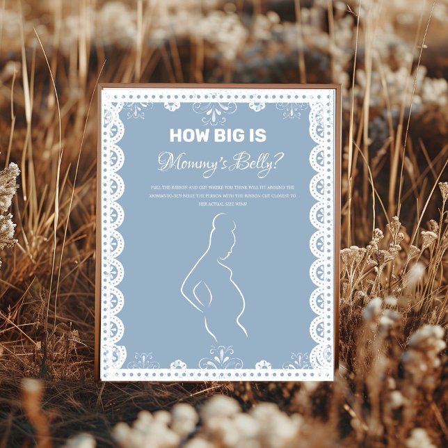 Mexica talavera How Big is the mo baby Shower sign (Creator Uploaded)