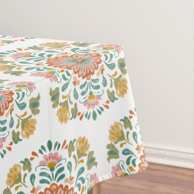 Mexical Talavera Final Fiesta Margarita Tablecloth (In Situ)