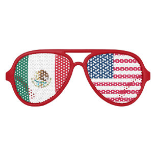 Mexican American Aviator Sunglasses