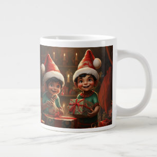 Mexican American Christmas Elf Speciality Mug