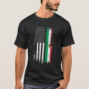 Mexican American Flag Pride Mexico Usa T-Shirt