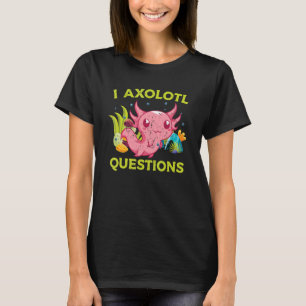 Mexican Amphibian Exotic Animal  Salamander Axolot T-Shirt