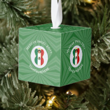 Mexican Angel Christmas Flag Personalised