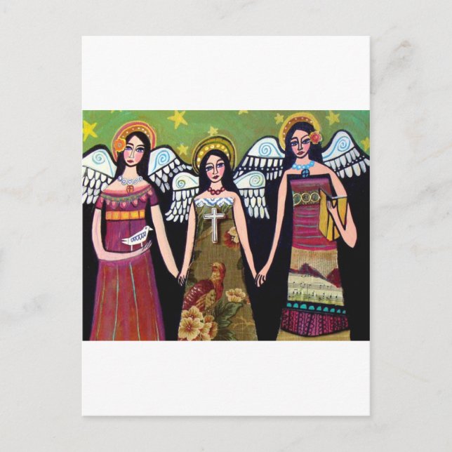 Mexican Angels by Heather Galler Postcard (Front)