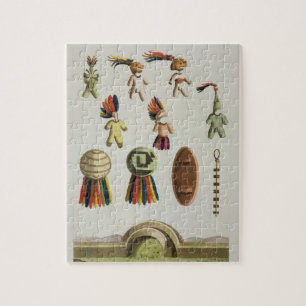 Mexican Arms (colour litho) Jigsaw Puzzle