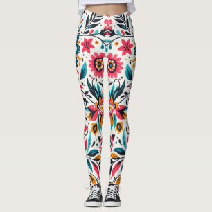 Mexican art hub leggings