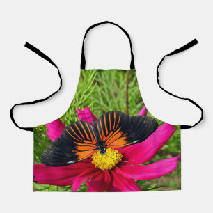 Mexican aster flower with a Doris Longwing Apron