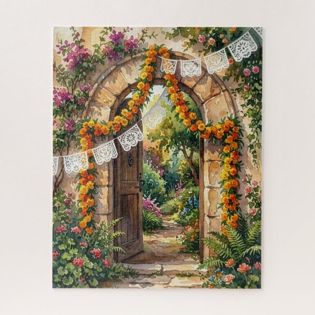 Mexican Autumn Puzzle (Vertical)