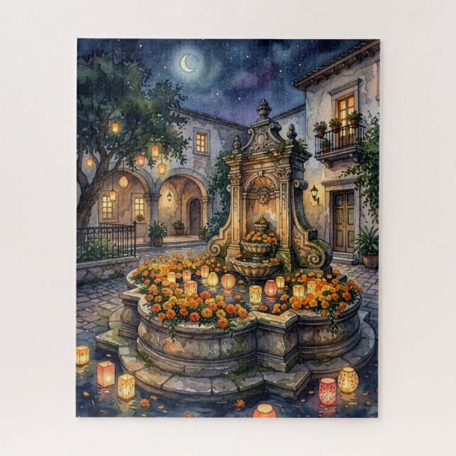 Mexican Autumn Puzzle (Vertical)