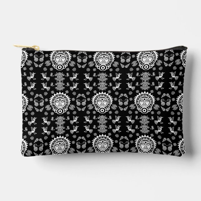 Mexican Aztec Art Home Decor Accessory Pouch (Front)