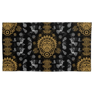 Mexican Aztec Art Home Decor Pillowcase