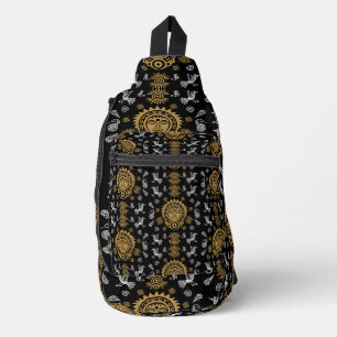 Mexican Aztec Art Home Decor Sling Bag