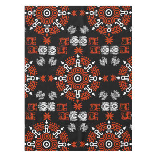 Mexican Aztec Art Home Decor Tablecloth