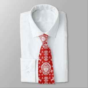Mexican Aztec Art Home Decor Tie