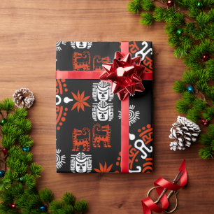Mexican Aztec Art Home Decor Wrapping Paper
