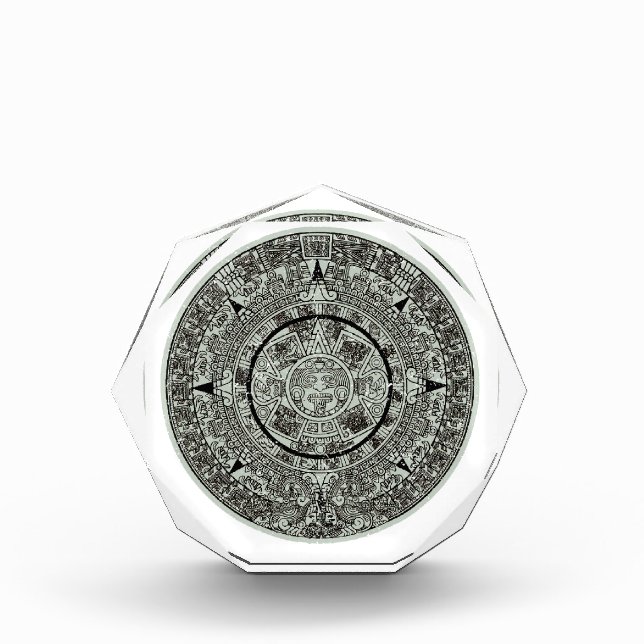 Mexican Aztec Sun Stone Mayan Calendar 1 Photo Block (Front)