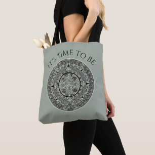 Mexican Aztec Sun Stone Mayan Calendar 1 Tote Bag