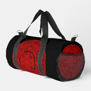 Mexican Aztec Sun Stone Mayan Calendar 2 Duffle Bag