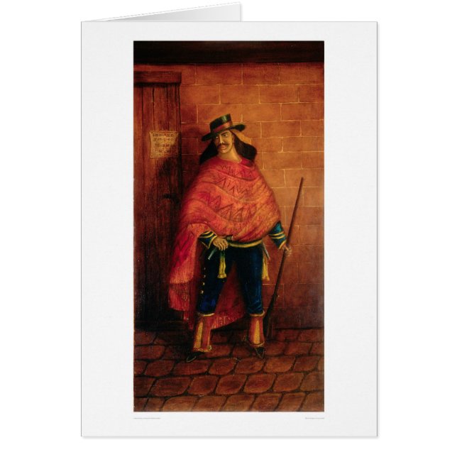 Mexican Bandit Joaquin Murieta (0076A) (Front)