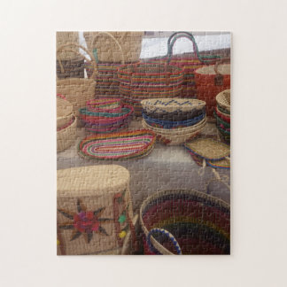 Mexican Baskets at the Market Jigsaw Puzzle
