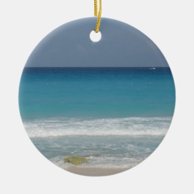 Mexican Beach Ornament (Front)