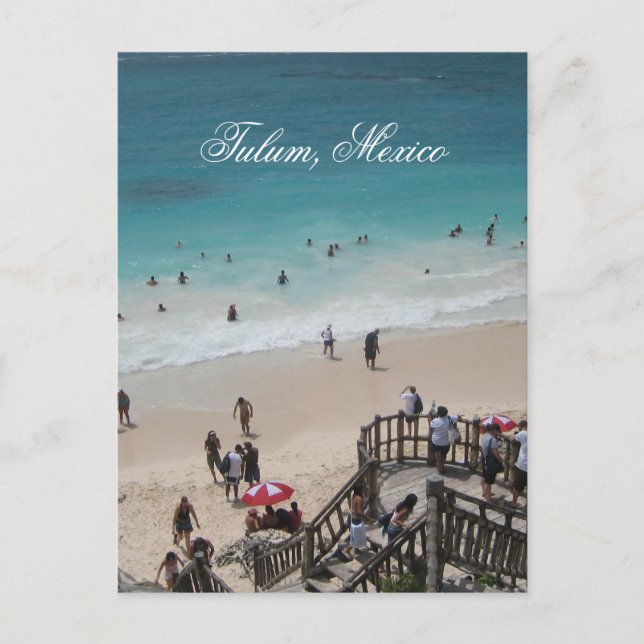 Mexican Beach Postcard (Front)