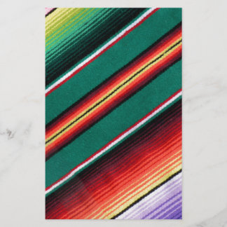 Mexican Blanket Colourful Stripe Southwestern