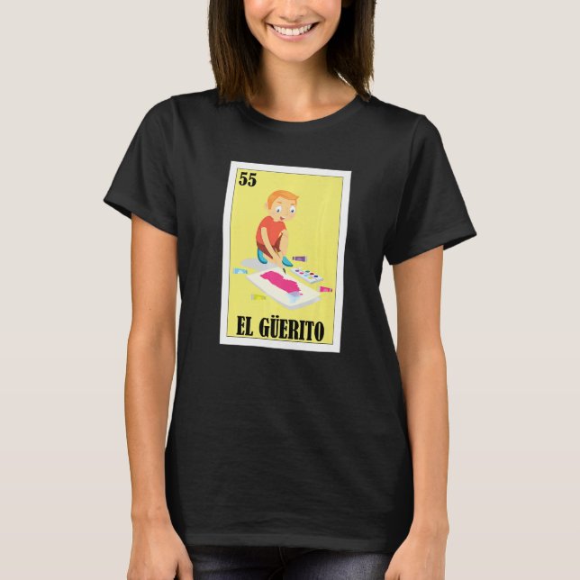 Mexican Blonde Kid  El Guerito T-Shirt (Front)