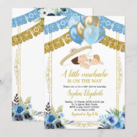 Mexican Blue and Gold Charro Little Muchacho