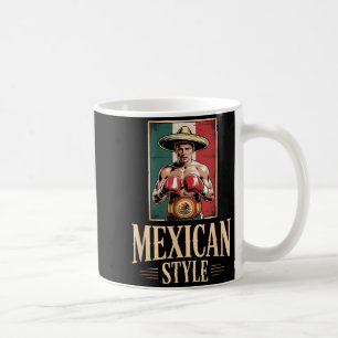Mexican Boxing Gloves Fighter Los Guantes De Boxeo Coffee Mug