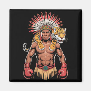 Mexican Boxing Gloves Fighter Los Guantes De Boxeo Magnet