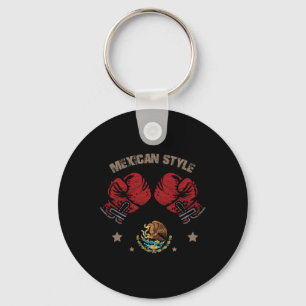 Mexican Boxing Style Mexico Flag Mexico Boxing Sty Key Ring