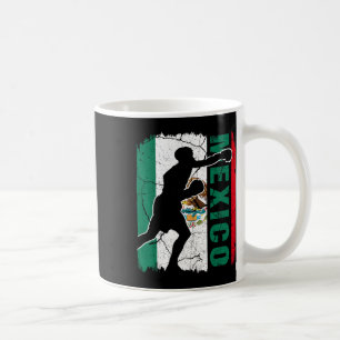 Mexican Boxing Team Mexico Flag Boxing Gloves Coffee Mug
