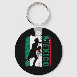 Mexican Boxing Team Mexico Flag Boxing Gloves Key Ring